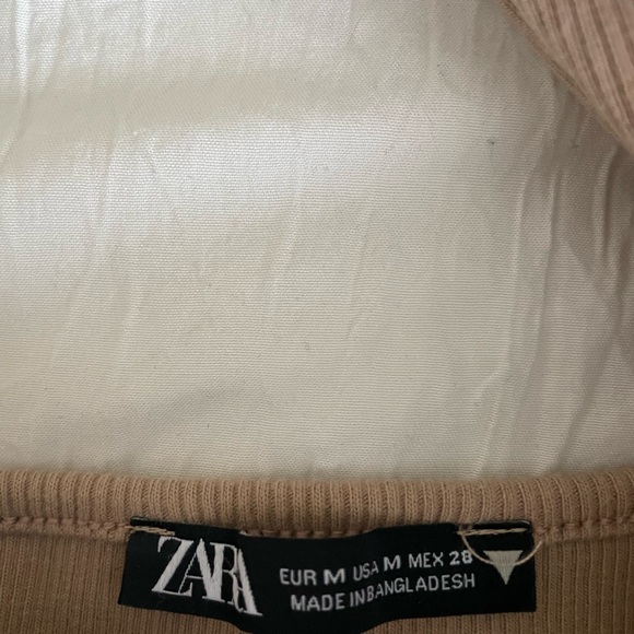 Beige Zara crop top - Picture 3 of 4